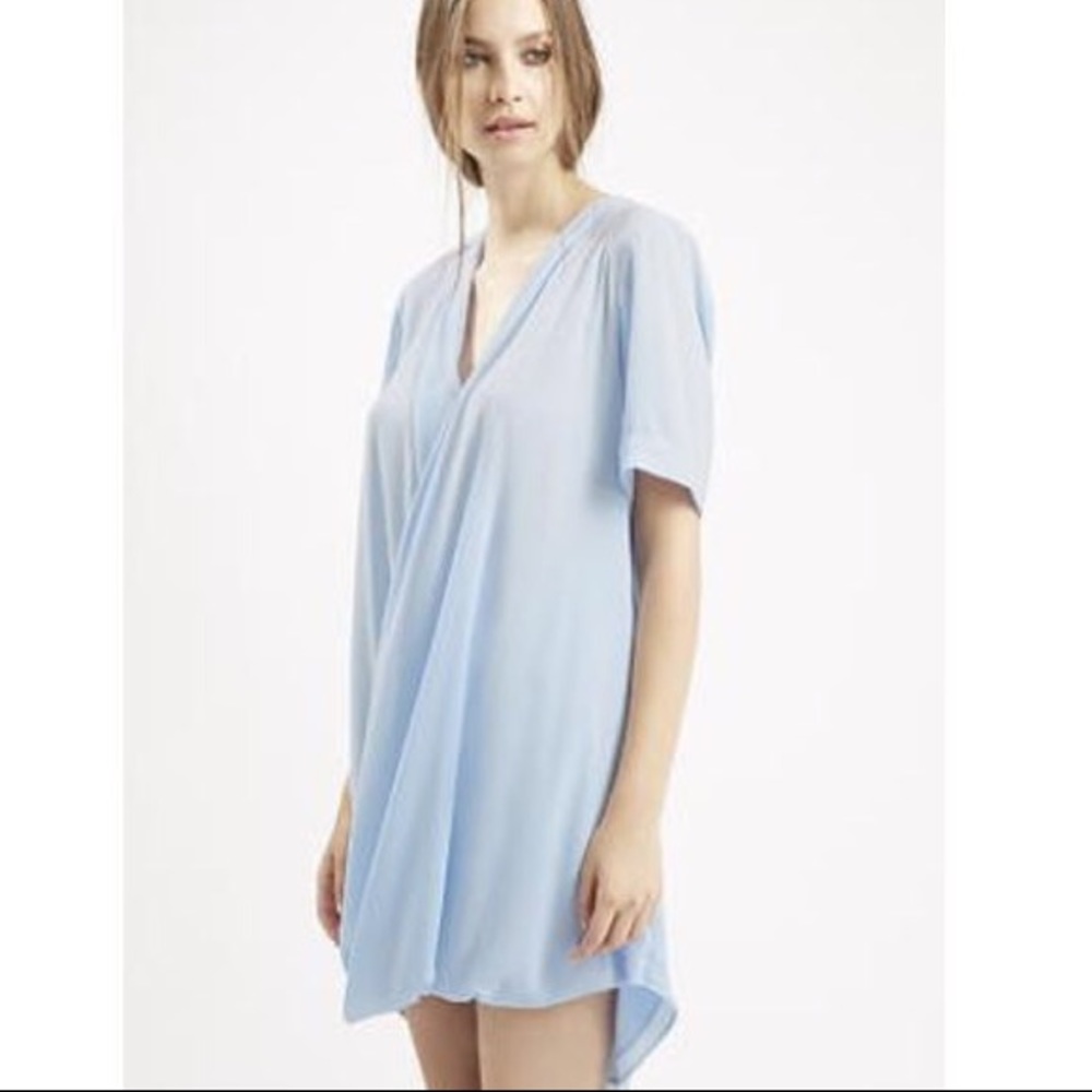 Topshop Drape Tunic Dress